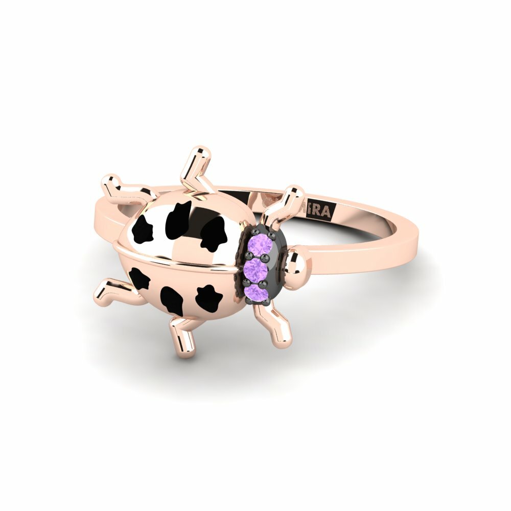 Animals Amethyst Engagement Rings