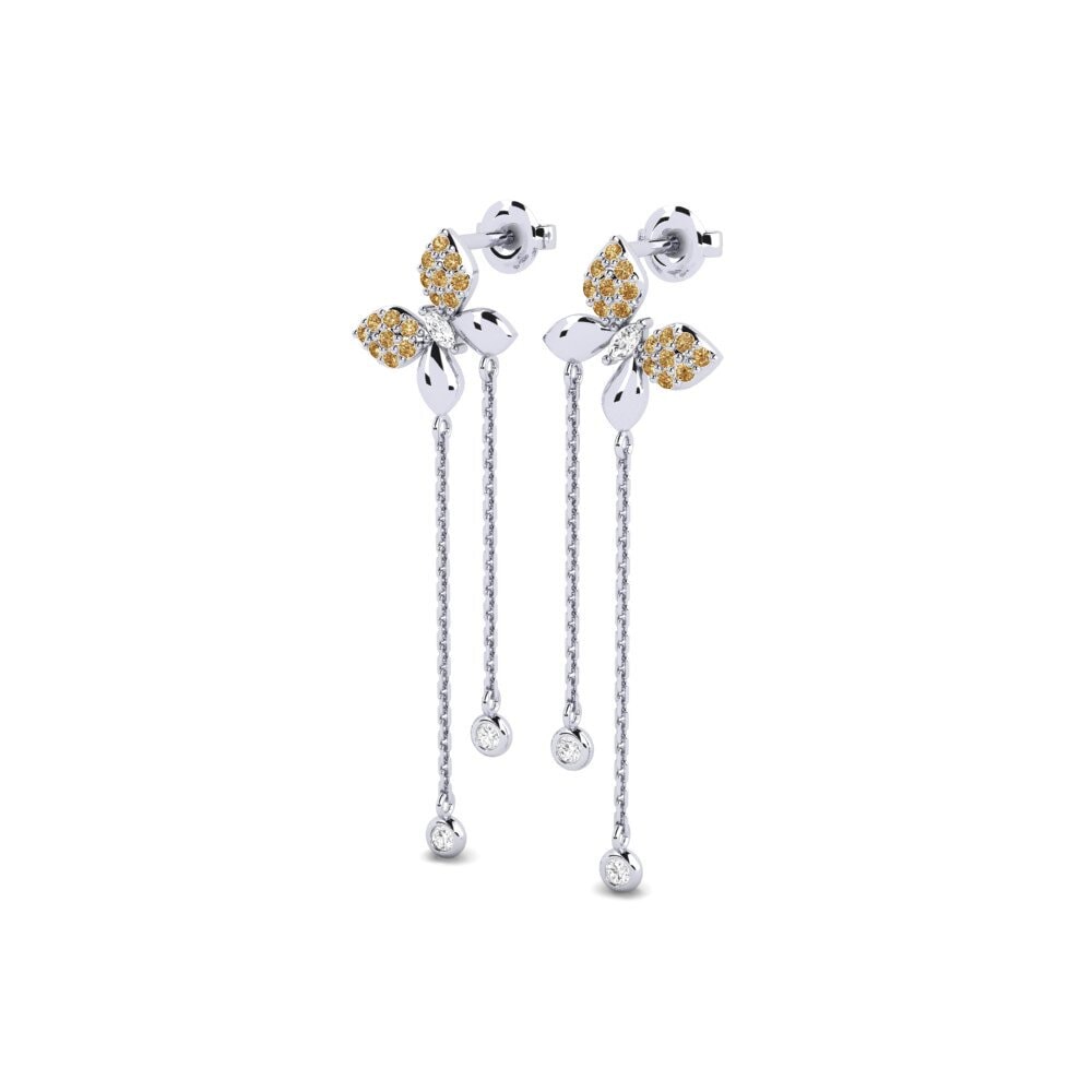 White Silver Women's Earring Chardonnay