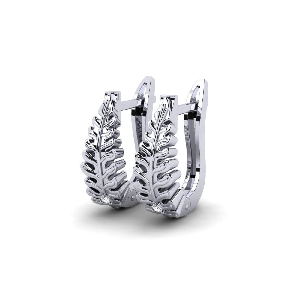 White Silver Women's Earring Comprehensively
