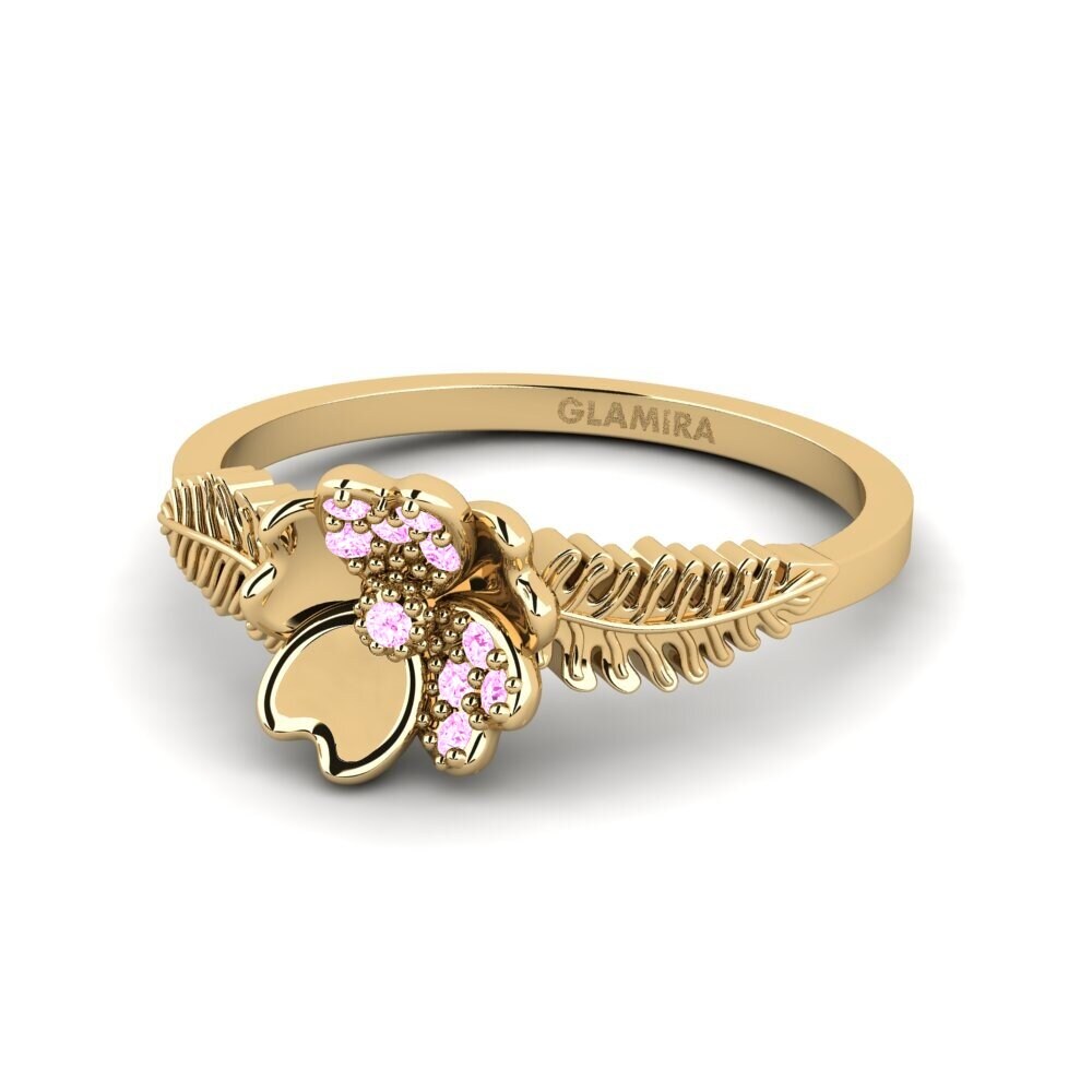 Safira Rosa Anel Emphatic