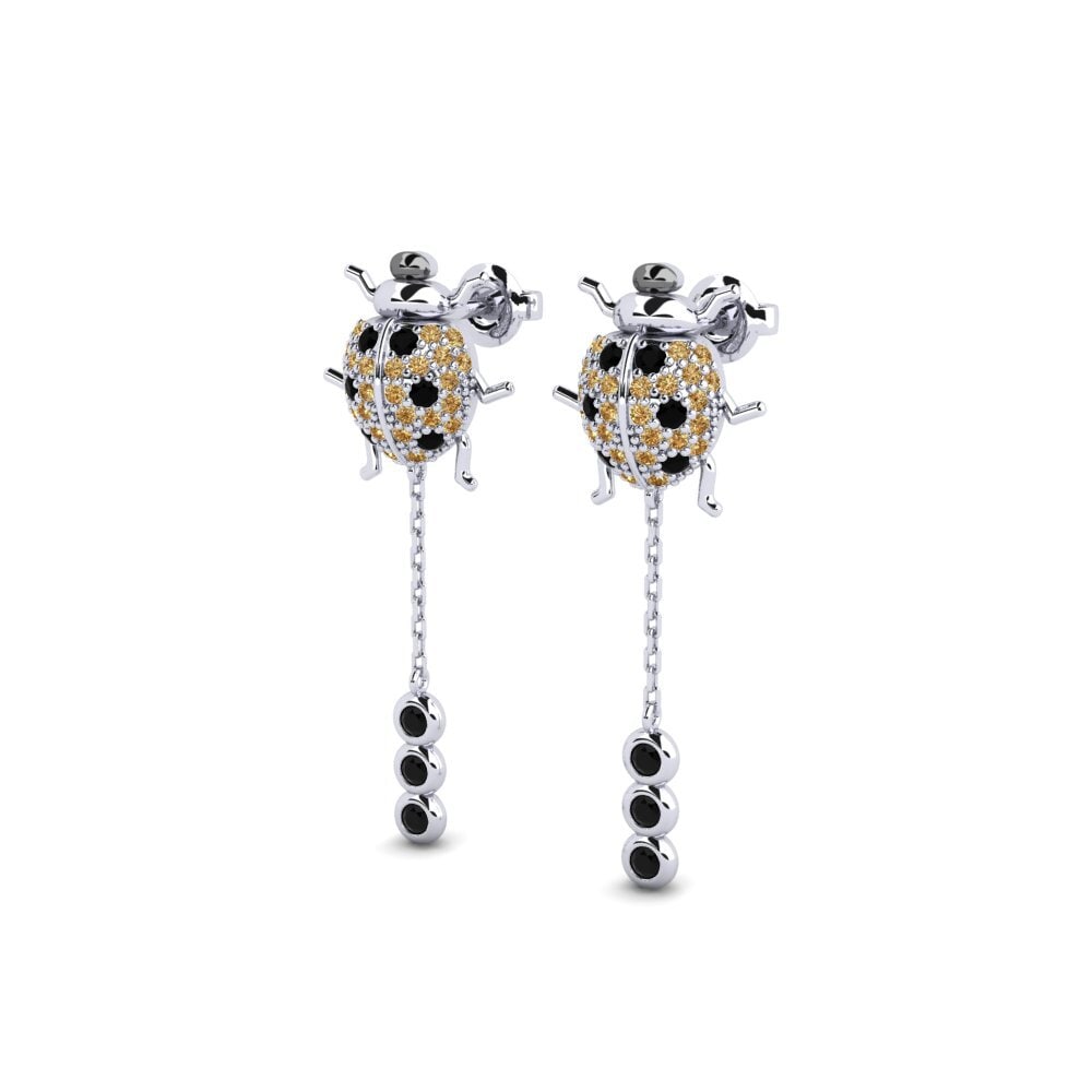 White Silver Women's Earring Harhira