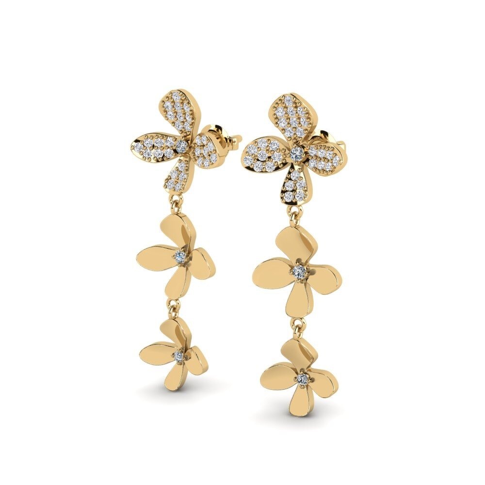 diamond-zirconia Women's ต่างหู Milazzo