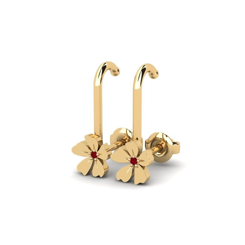 ruby-zirconia Women's ต่างหู Ravanusa