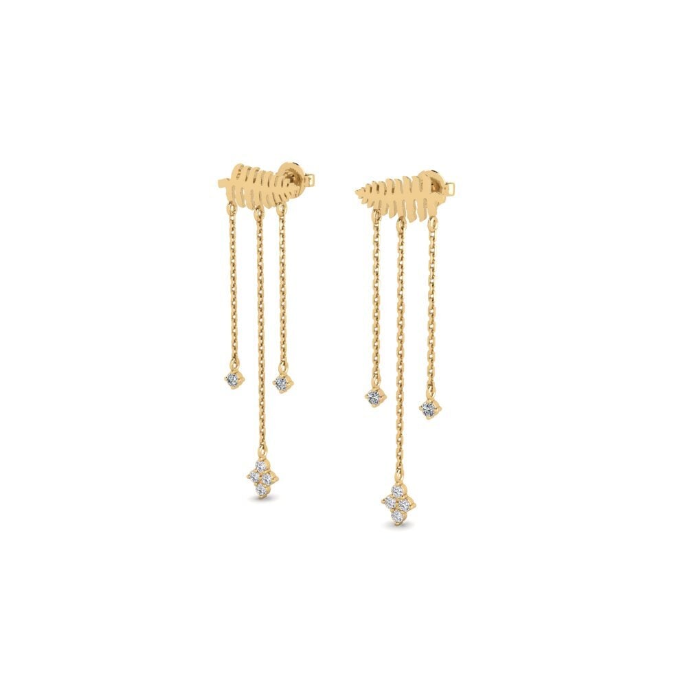 diamond-zirconia Women's ต่างหู Scordia