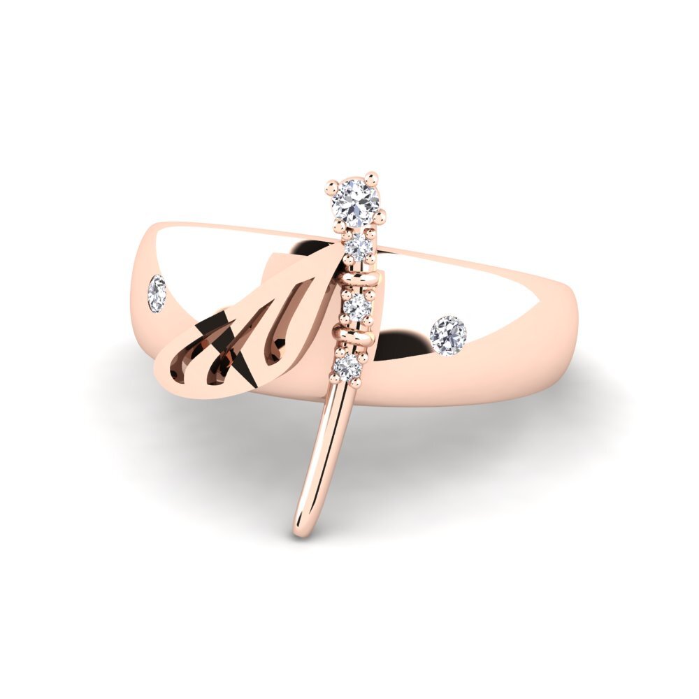 Rotgold 585 Ring Seaqaqa