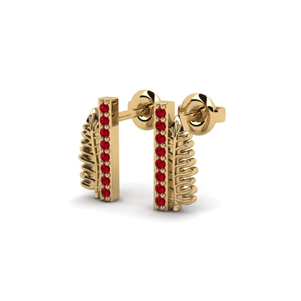 ruby-zirconia Women's ต่างหู Transference