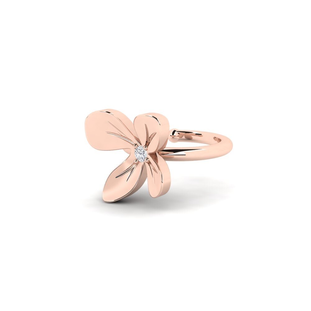 14k Rose Gold Women's Earring Ucria