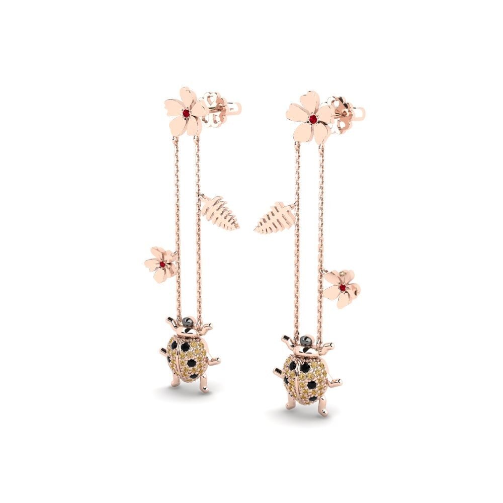 ruby-zirconia Women's ต่างหู Verno