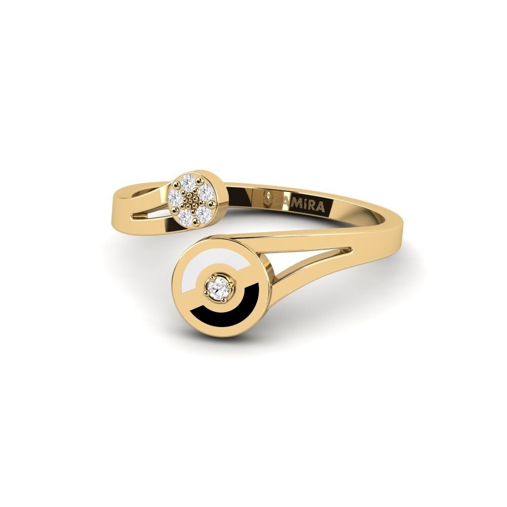 Zafiro blanco Anillo Allapveto