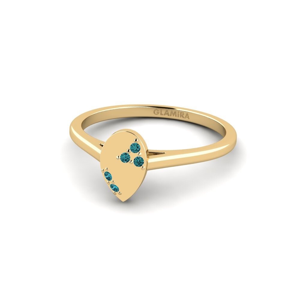 Blue Diamond Ring Anirta