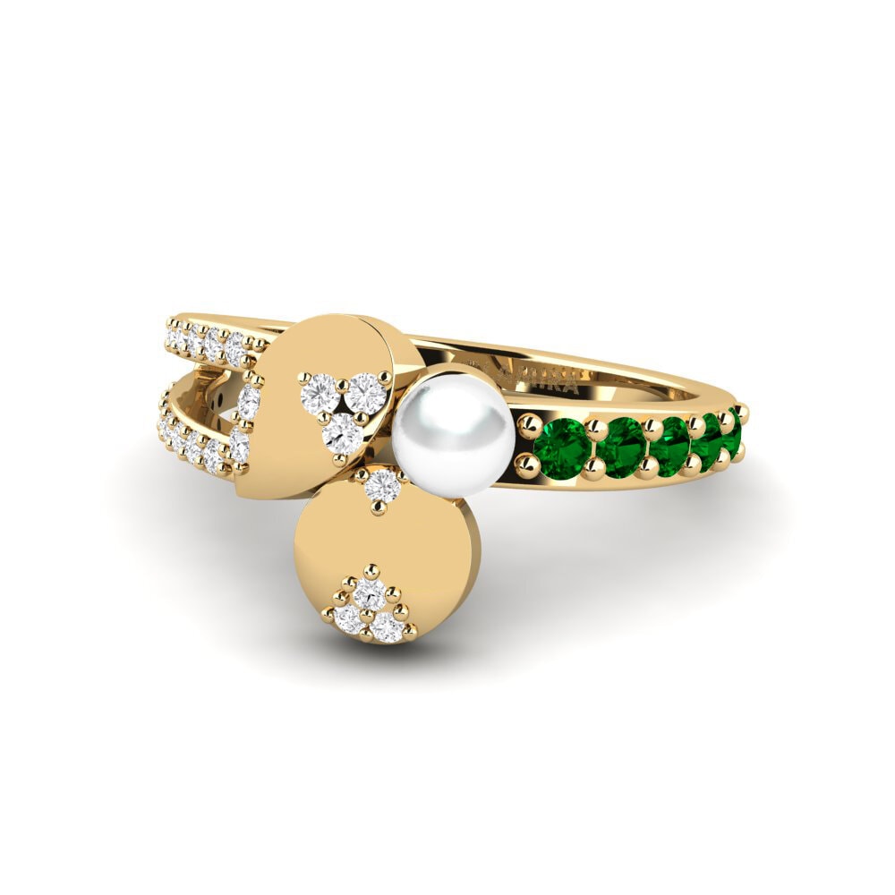 Circonita Verde Anillo Anklars