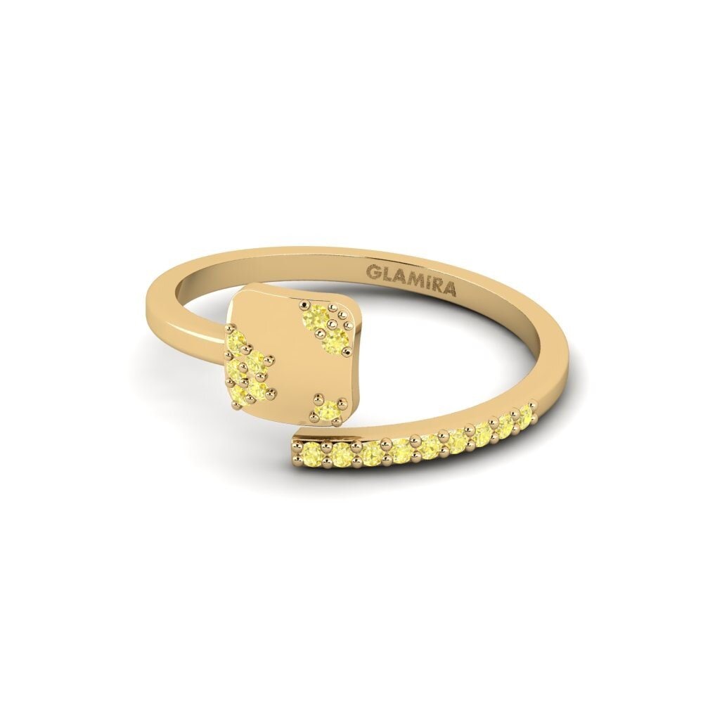 Yellow Sapphire Ring Aparan