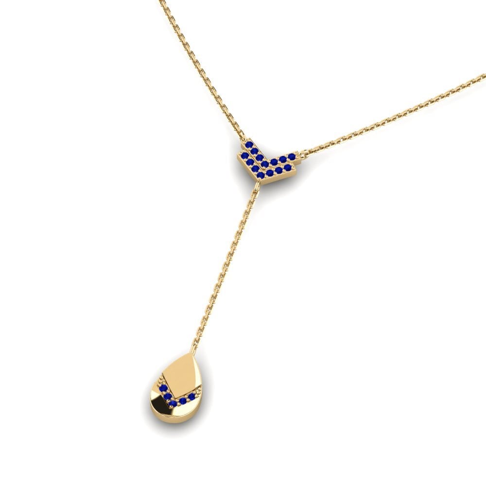 Sapphire Women's Necklace Aphaedo