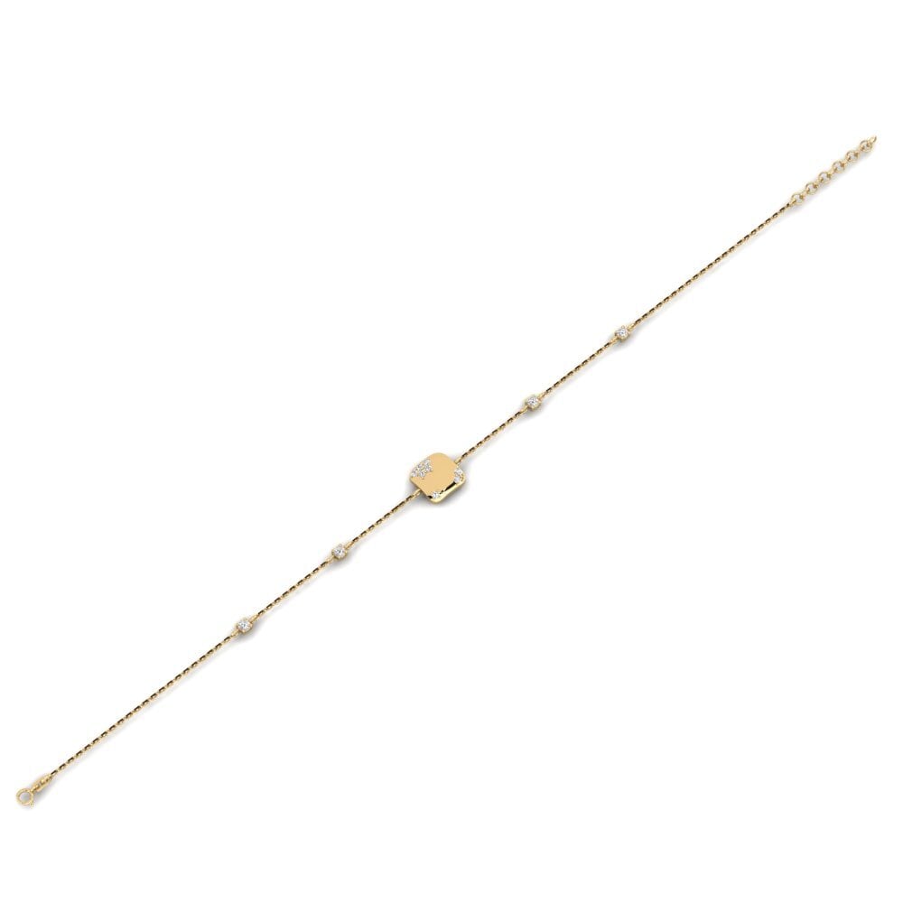 Zafiro blanco Pulsera de Mujer Astiraw
