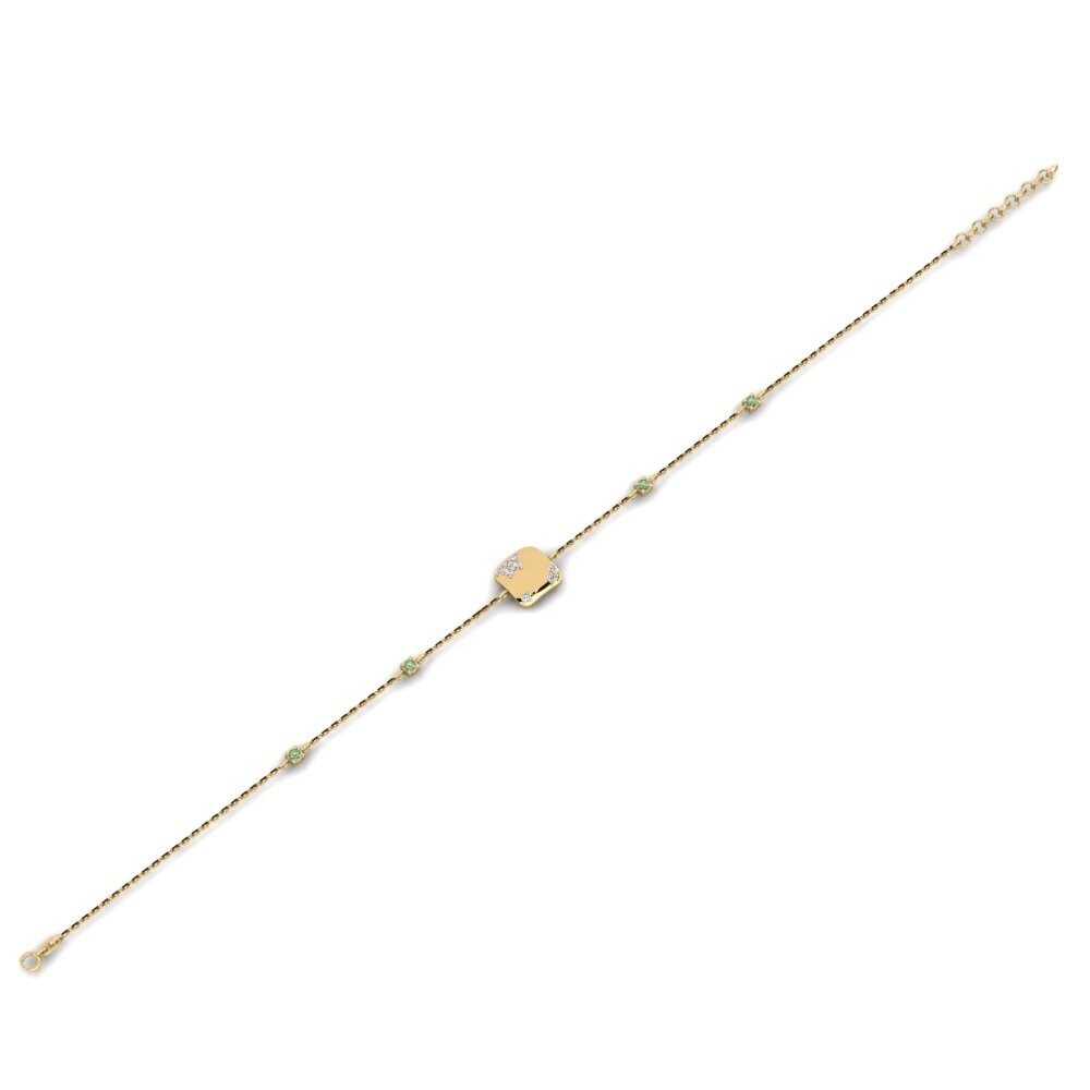 Diamante Verde Pulsera de Mujer Astiraw