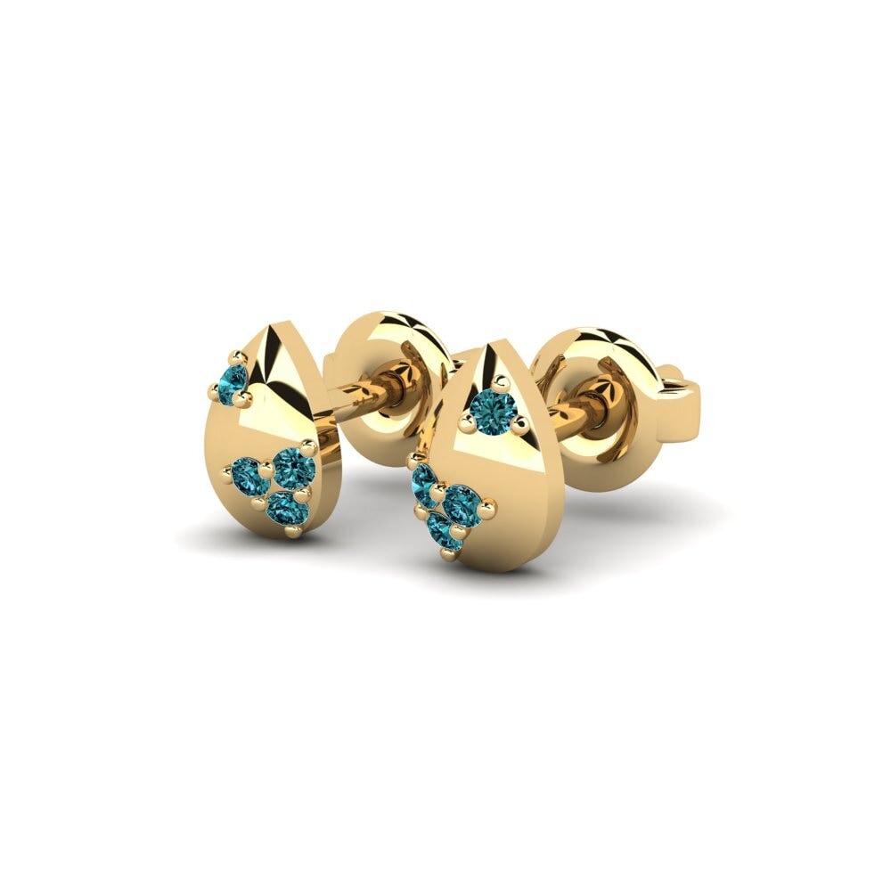 Blue Diamond Women's Earring Bathas