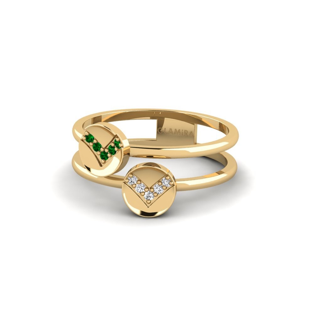 Circonita Verde Anillo Belitung