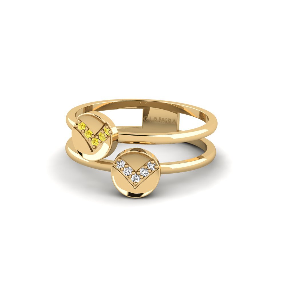 Yellow Sapphire Ring Belitung