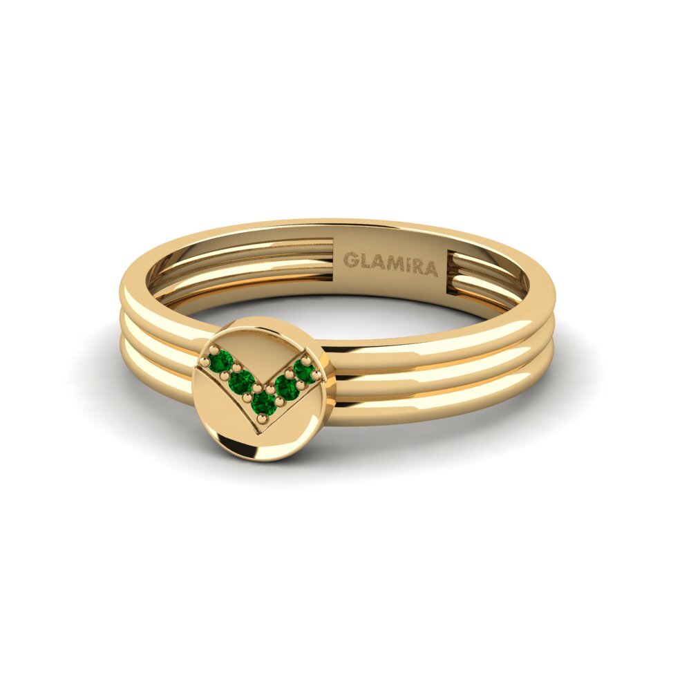 Circonita Verde Anillo Blackburn