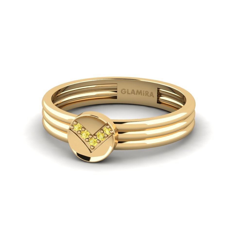Yellow Sapphire Ring Blackburn