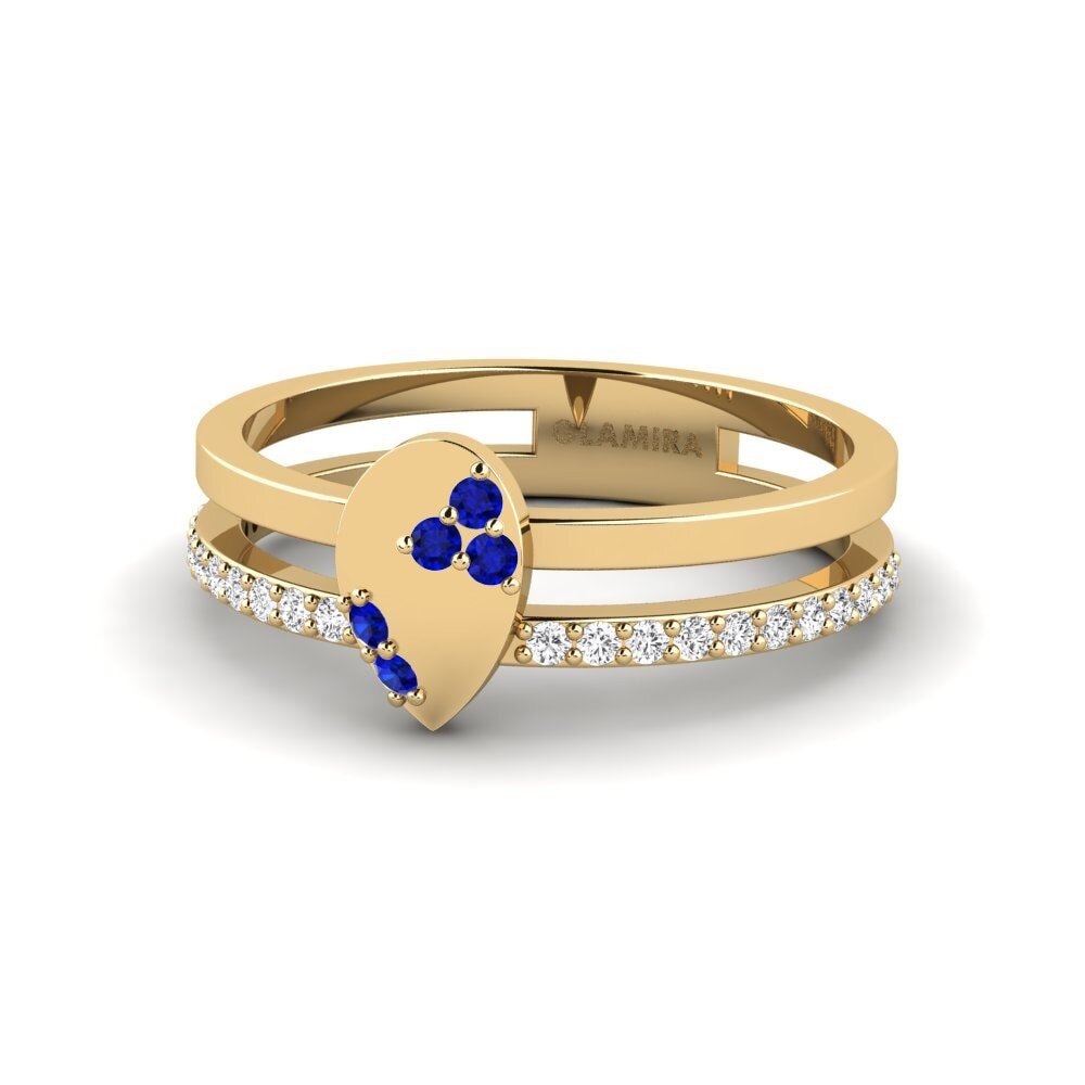 Sapphire Ring Blomyt