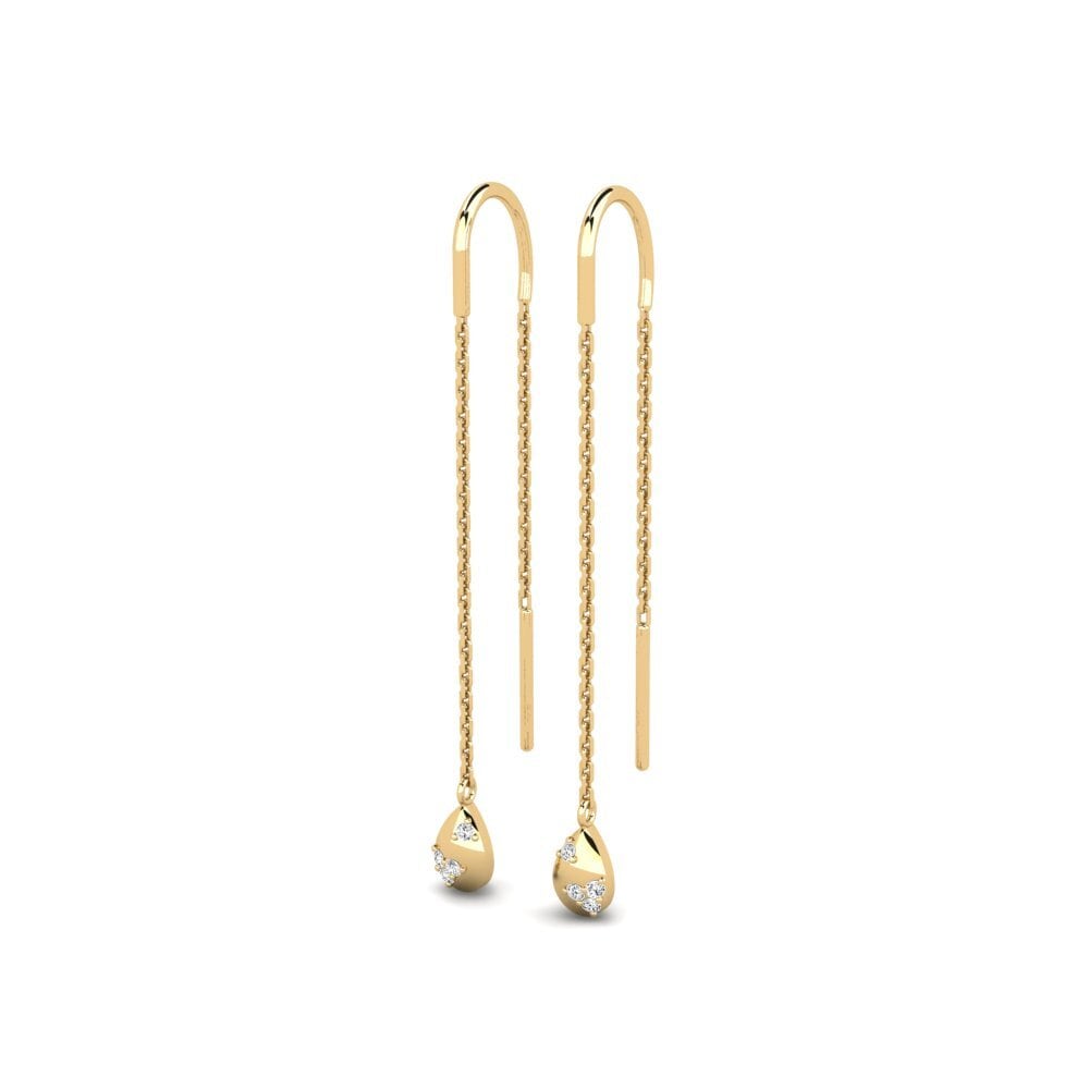 Moissanite Women's Earring Bluasg