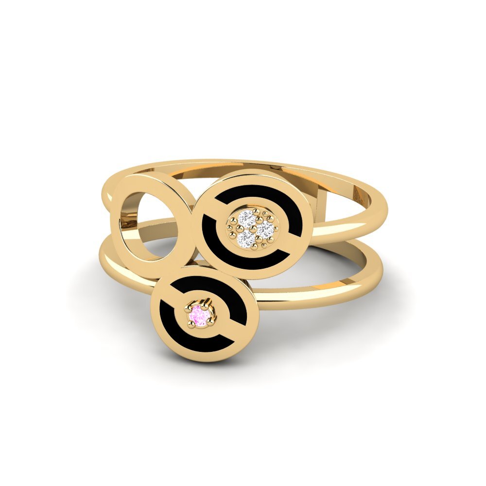 Pink Sapphire Ring Cinquantadue