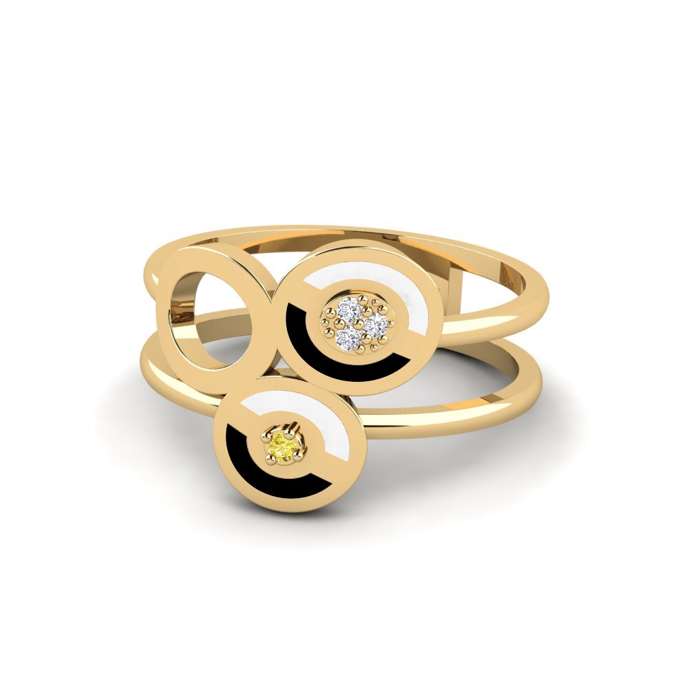 Yellow Sapphire Ring Cinquantadue