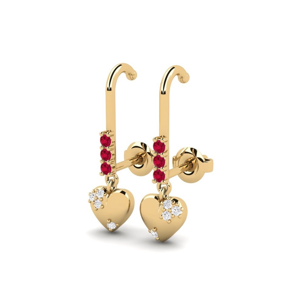 Ruby Women's Earring Clomis - A