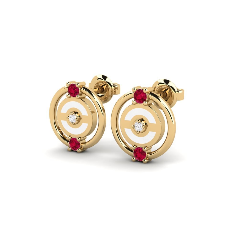 Ruby Women's Earring Czarny
