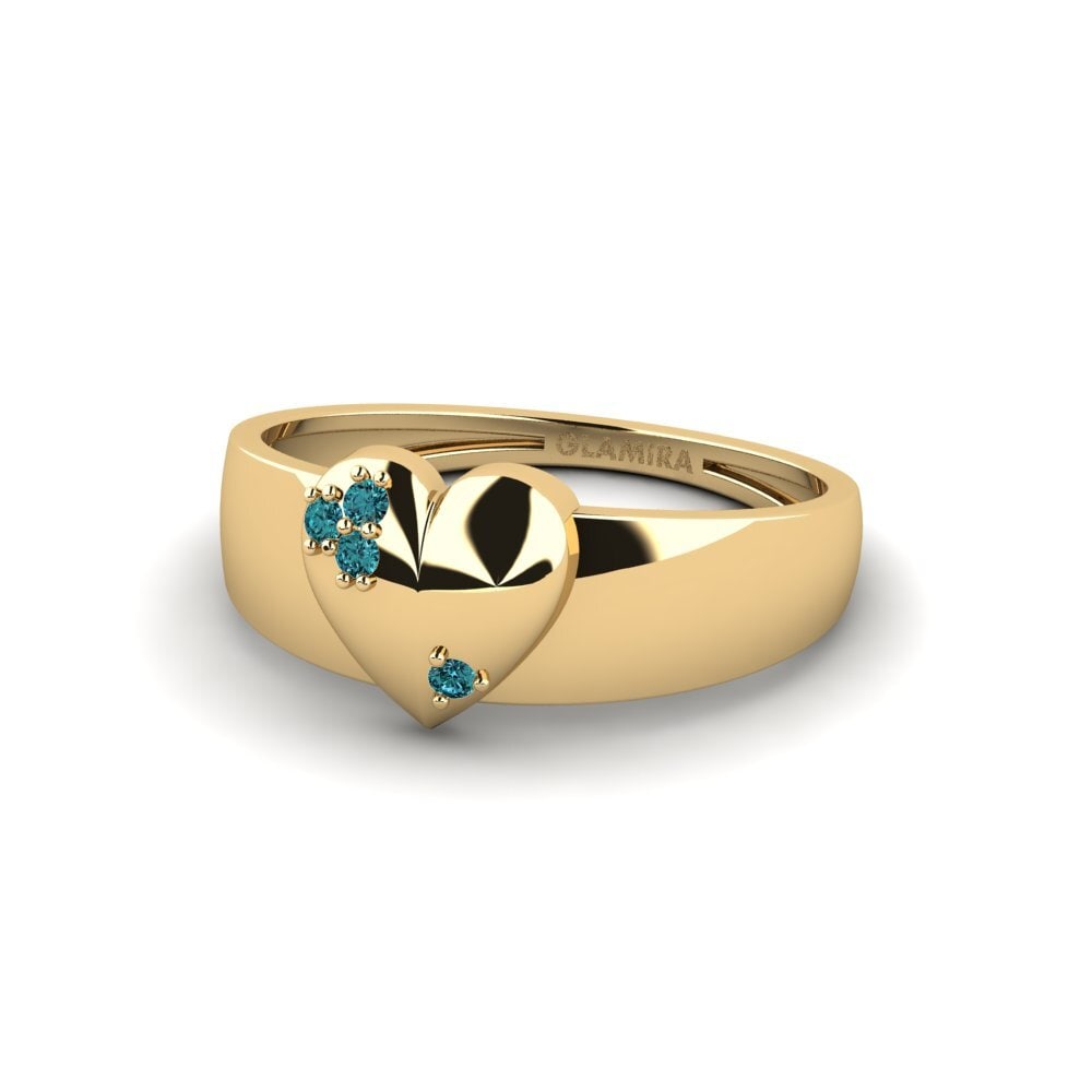 Blue Diamond Ring Dannars