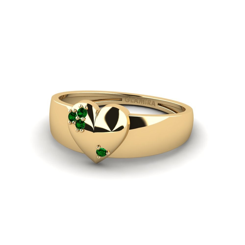 Circonita Verde Anillo Dannars