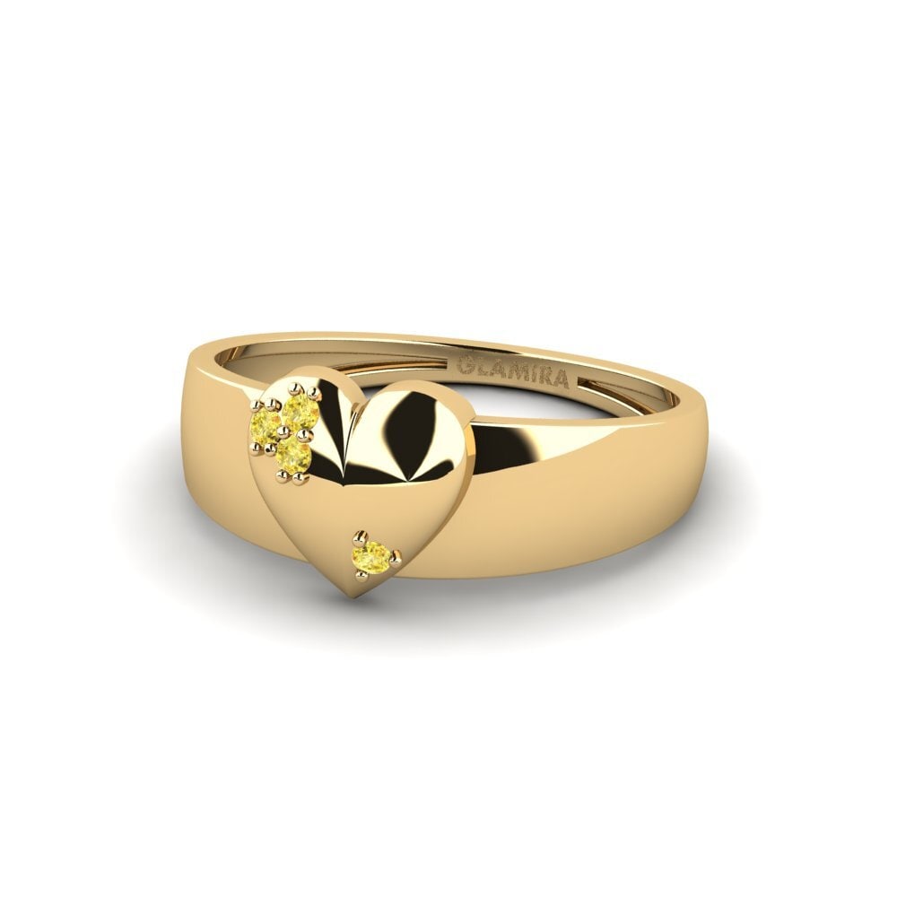 Yellow Sapphire Ring Dannars