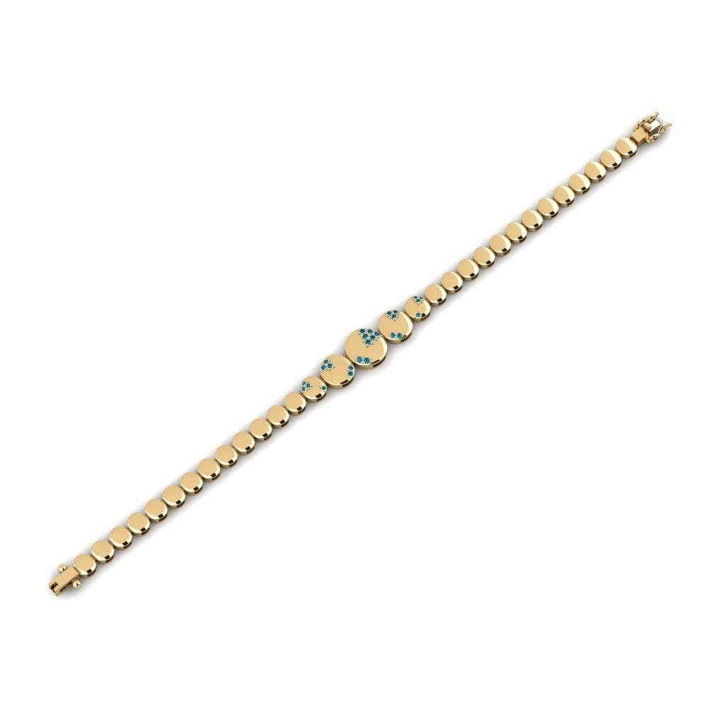 Blue Diamond Women's Bracelet Ebringdi