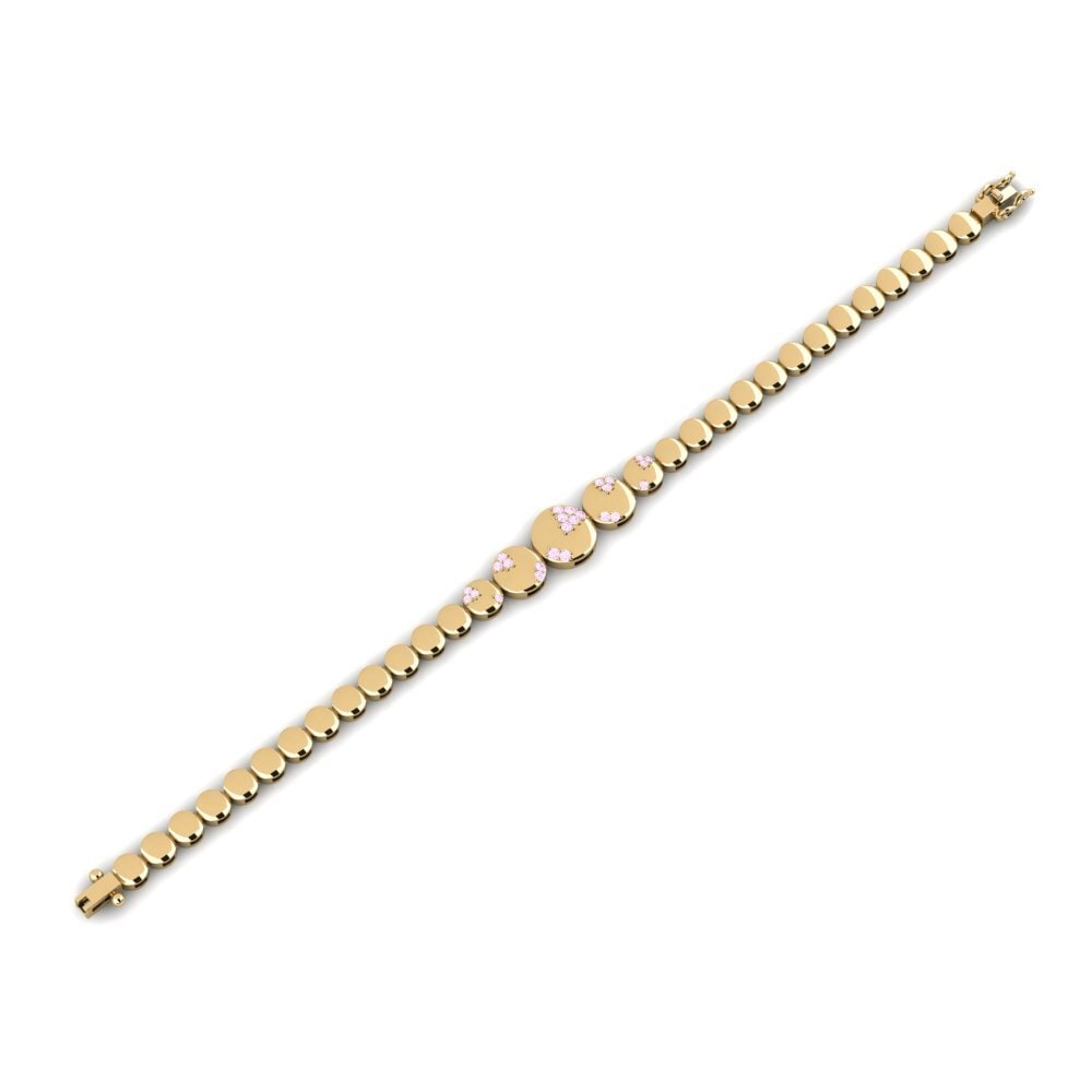 Pink Sapphire Women's Bracelet Ebringdi
