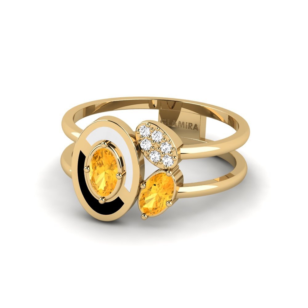 Fashion Citrine Rings