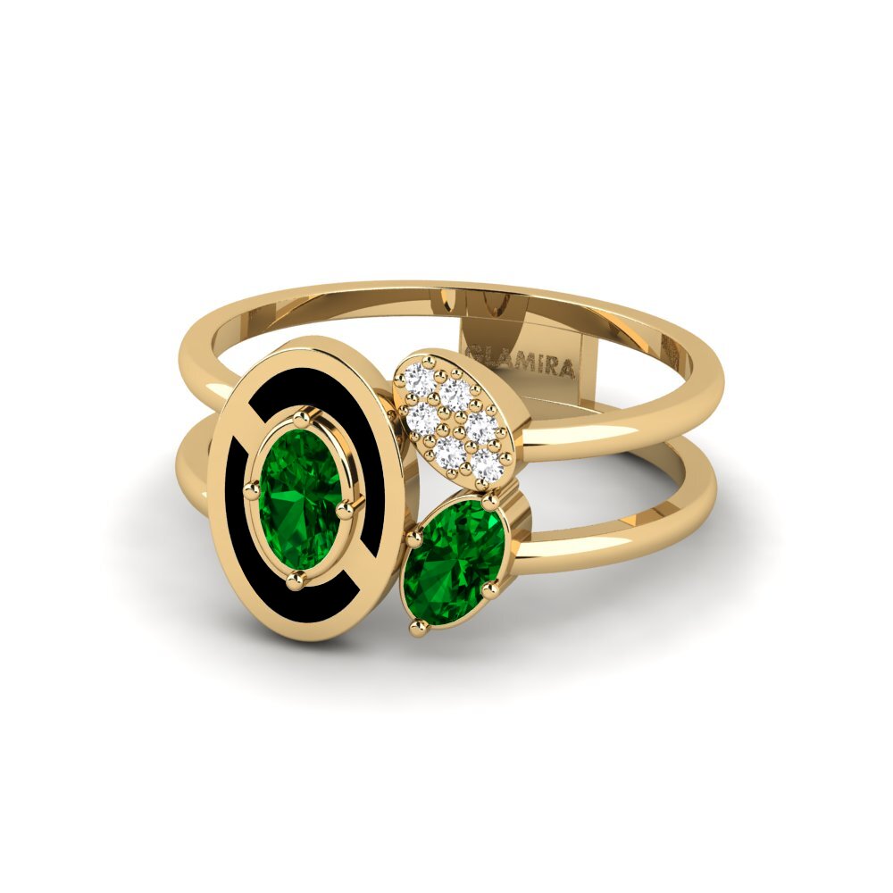 Circonita Verde Anillo Gottardo