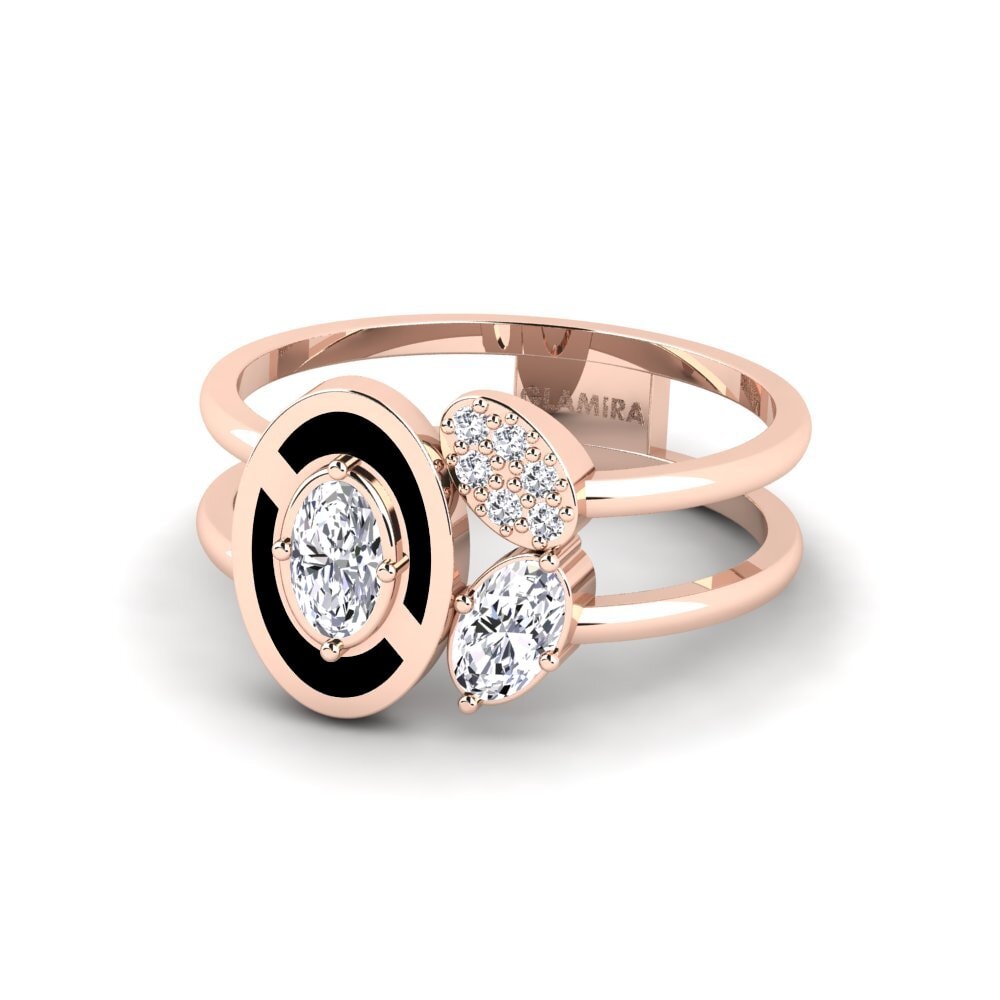 Rotgold 375 Ring Gottardo