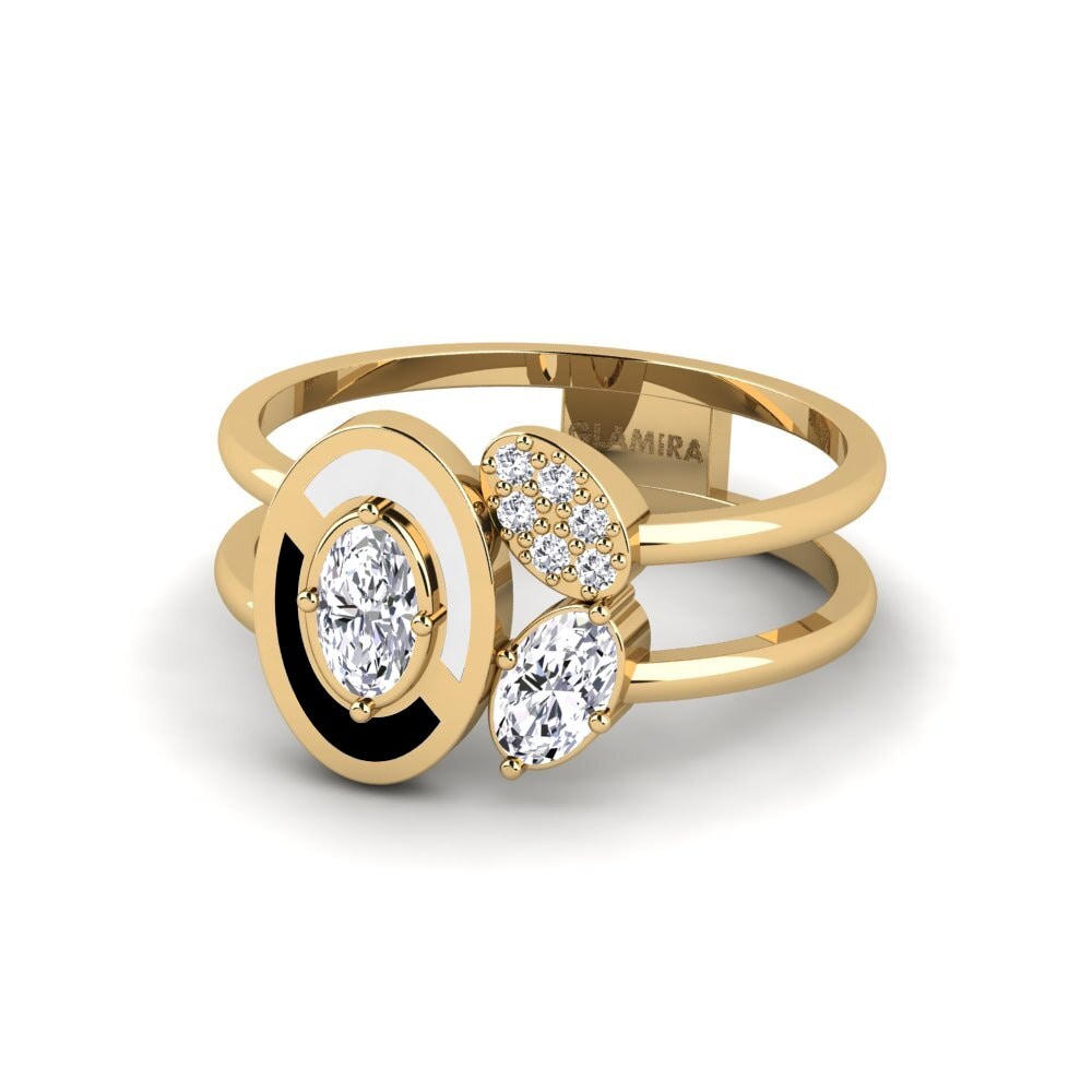 Gelbgold 750 Ring Gottardo
