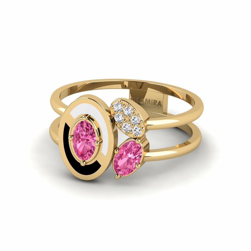 Tourmaline Rose Bague Gottardo