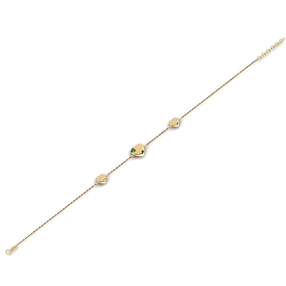 Circonita Verde Pulsera de Mujer Gunhili