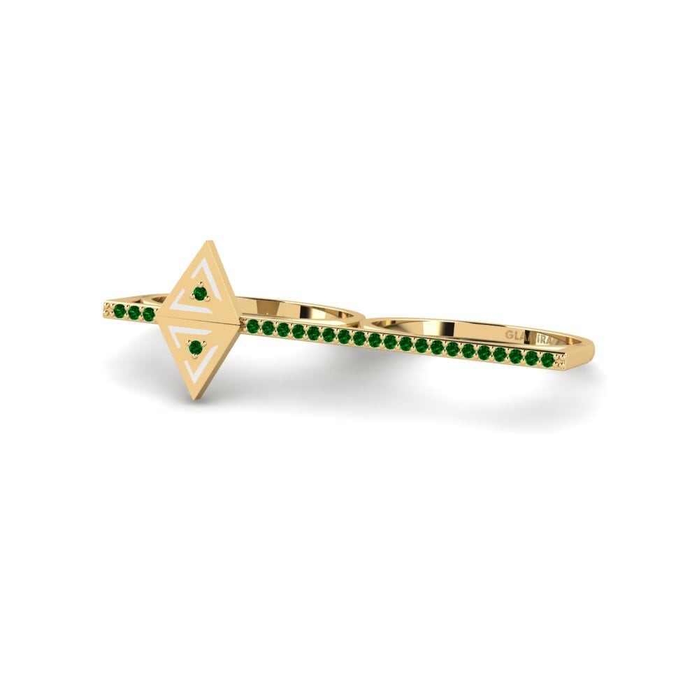 Circonita Verde Anillo Harmonm