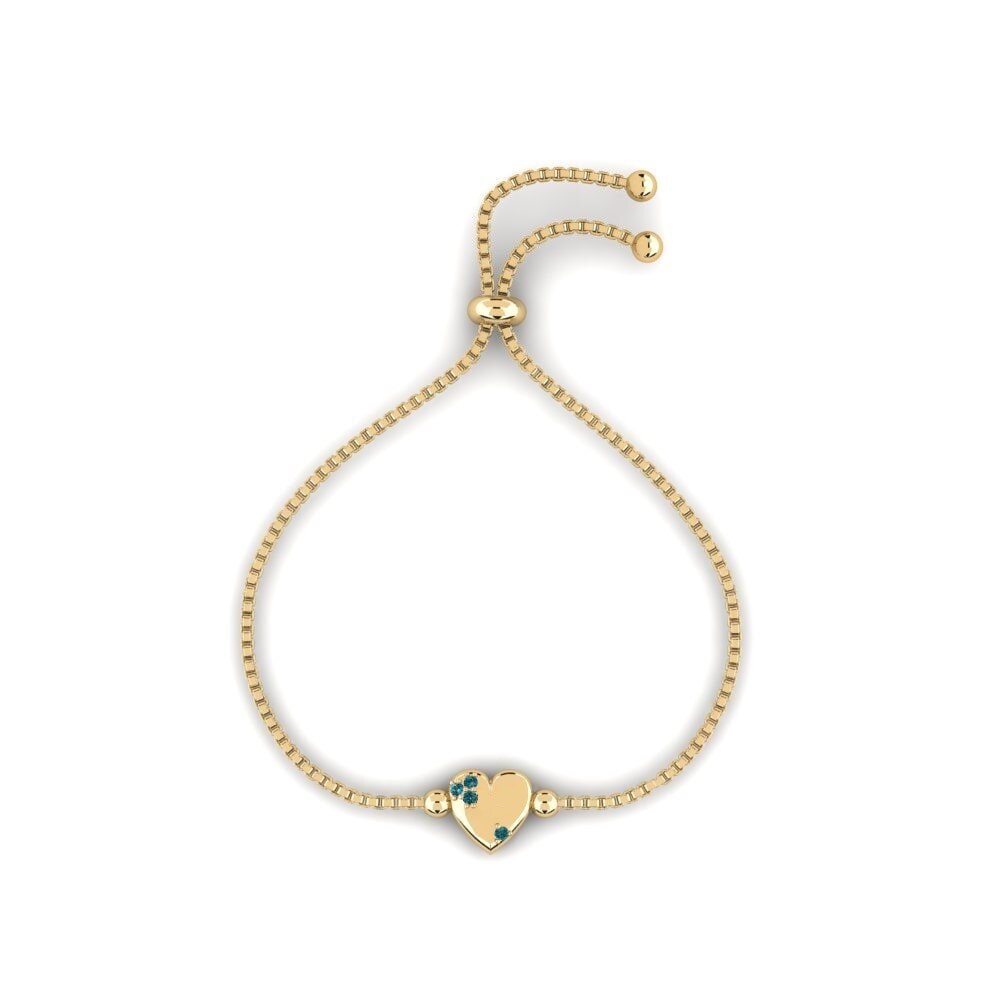 Blue Diamond Women's Bracelet Heraps