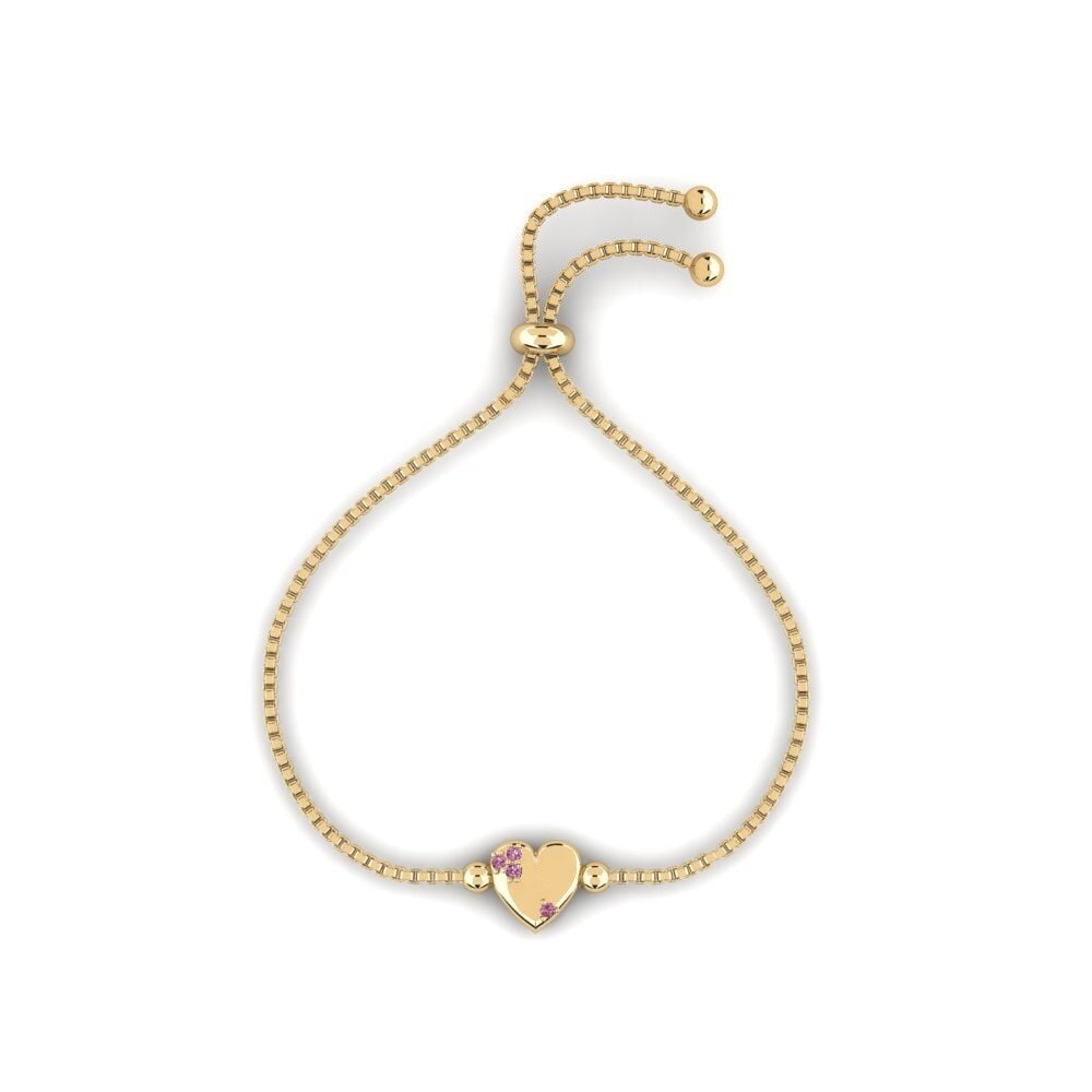 Rhodolite Garnet Women's Bracelet Heraps