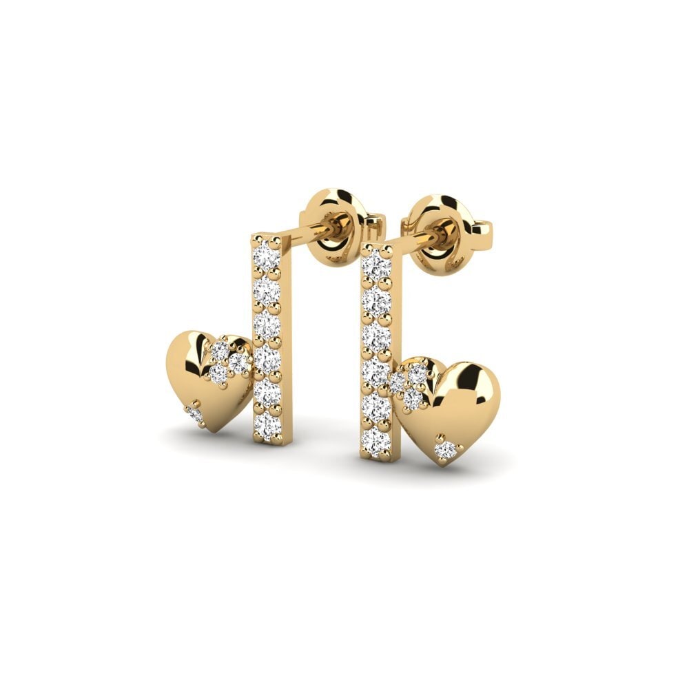 Moissanite Women's Earring Hexpyi