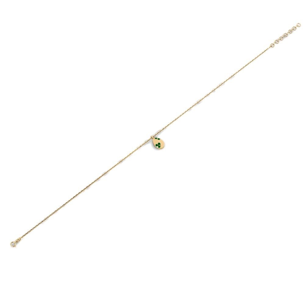 Circonita Verde Pulsera de Mujer Hvlang