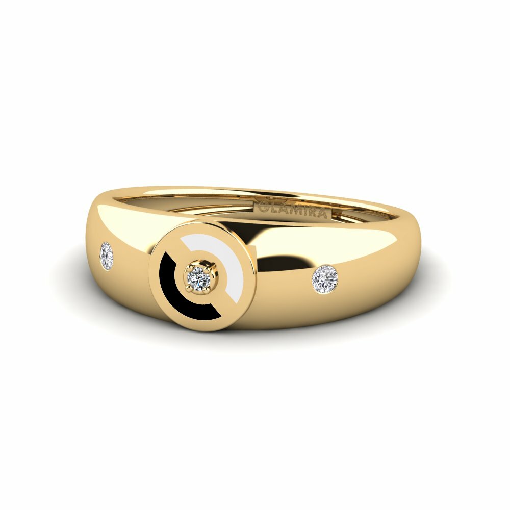 diamond-zirconia แหวน Mnieg