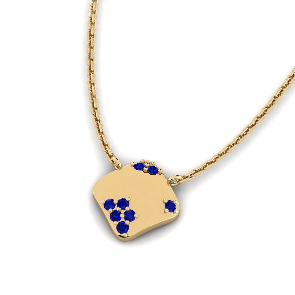 Sapphire Women's Necklace Morphonos