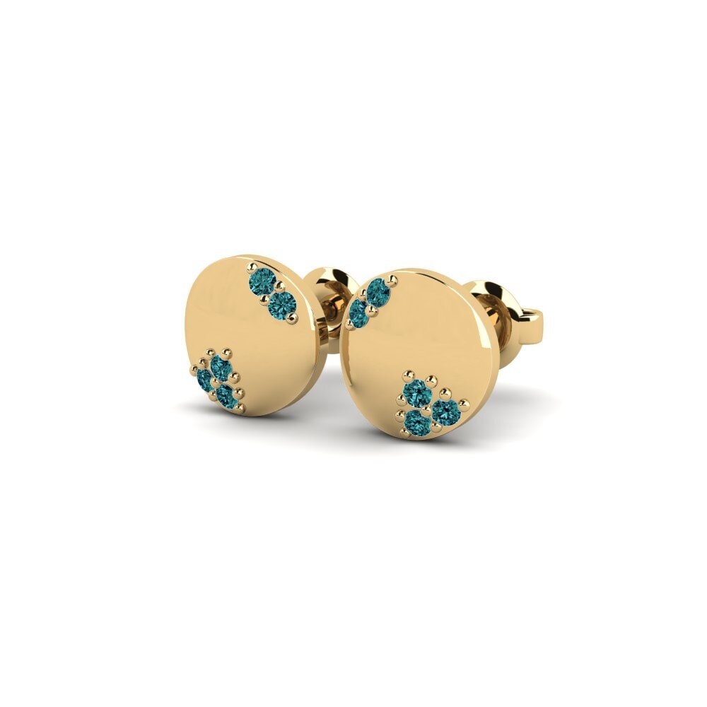 Blue Diamond Women's Earring Pakirag