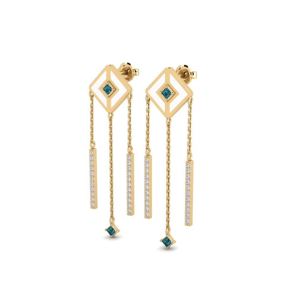 Diamante Azul Pendiente de mujer Podstawowe